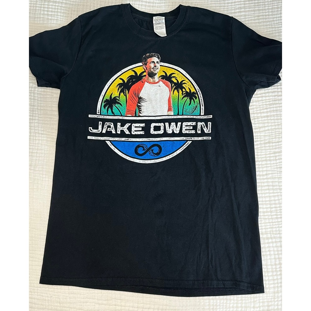 Jake Owen Days of Gold Tour T-Shirt Mens‎ Medium Black Concert Tee